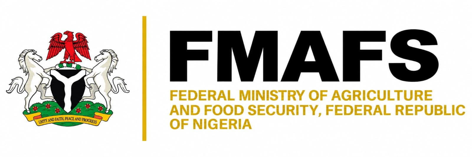 Coat of arms and wordmark of the Federal Ministry of Agriculture and Food Security.