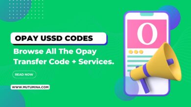 Opay Ussd Code Transfer Codes