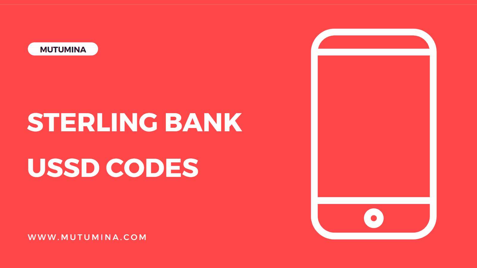 Sterling Bank Transfer Code Ussd Services